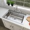 Msi Single Bowl 33in X 22in Stainless Steel Overmount Kitchen Sink ZOR-STL-SBSNK-001 - alternate 4